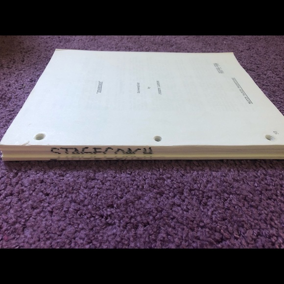 STAGECOACH screenplay copy script FINAL DRAFT - Picture 7 of 8